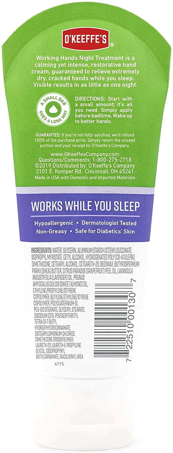 Night Treatment Hand Cream Z624