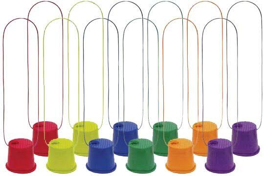 Set of Six Pairs Stilts Z592