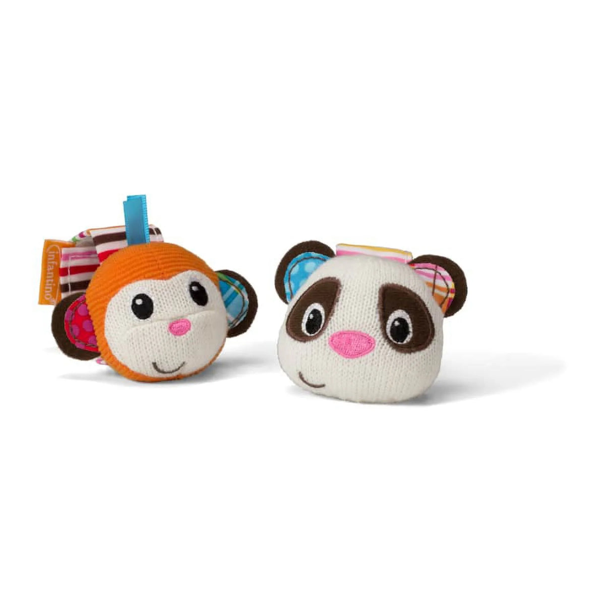 2-Count Baby Wrist Rattles O76580