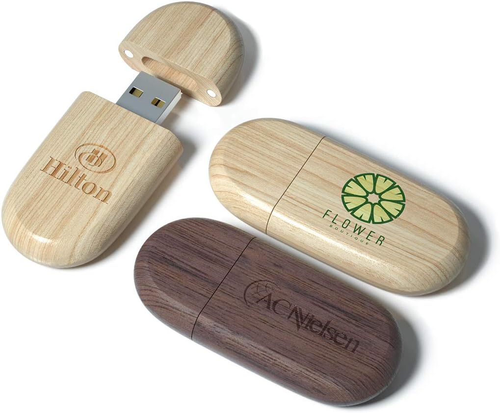 Custom Wood USB Flash Drive 8GB 100 Pack Q13838