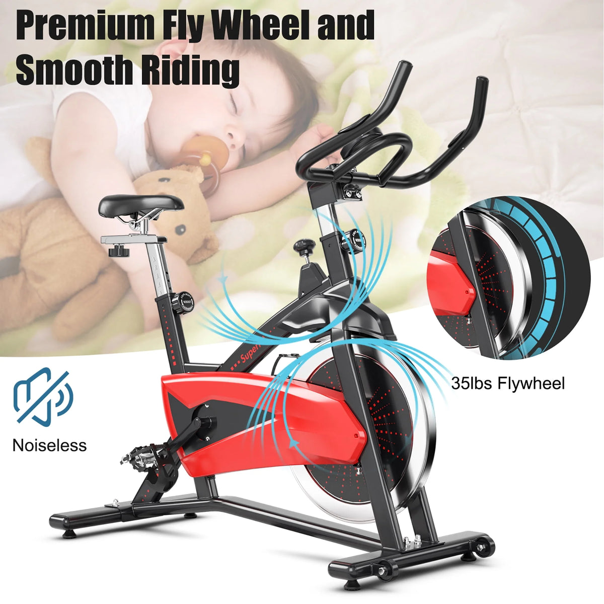 Magnetic Exercise Bike J899274