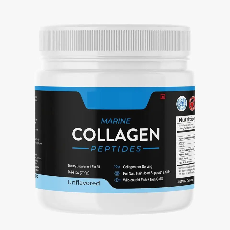 Unflavoured Hydrolyzed Marine Collagen Powder 200GM H43038