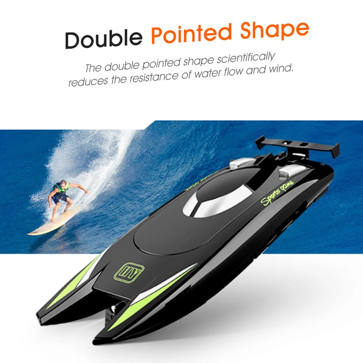 RC Racing Boat for Pools U377
