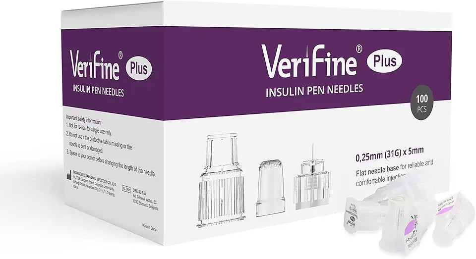 Insulin Pen Needles 31G 5mm 100 Count V21238