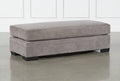 Charcoal Grey Fabric Cocktail Ottoman X9309