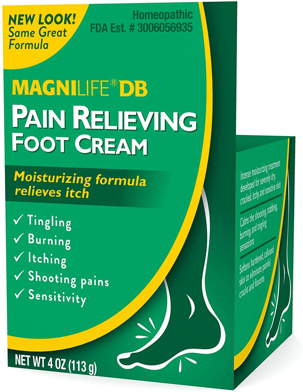 3 Pack 4 Ounce Foot Cream M919661