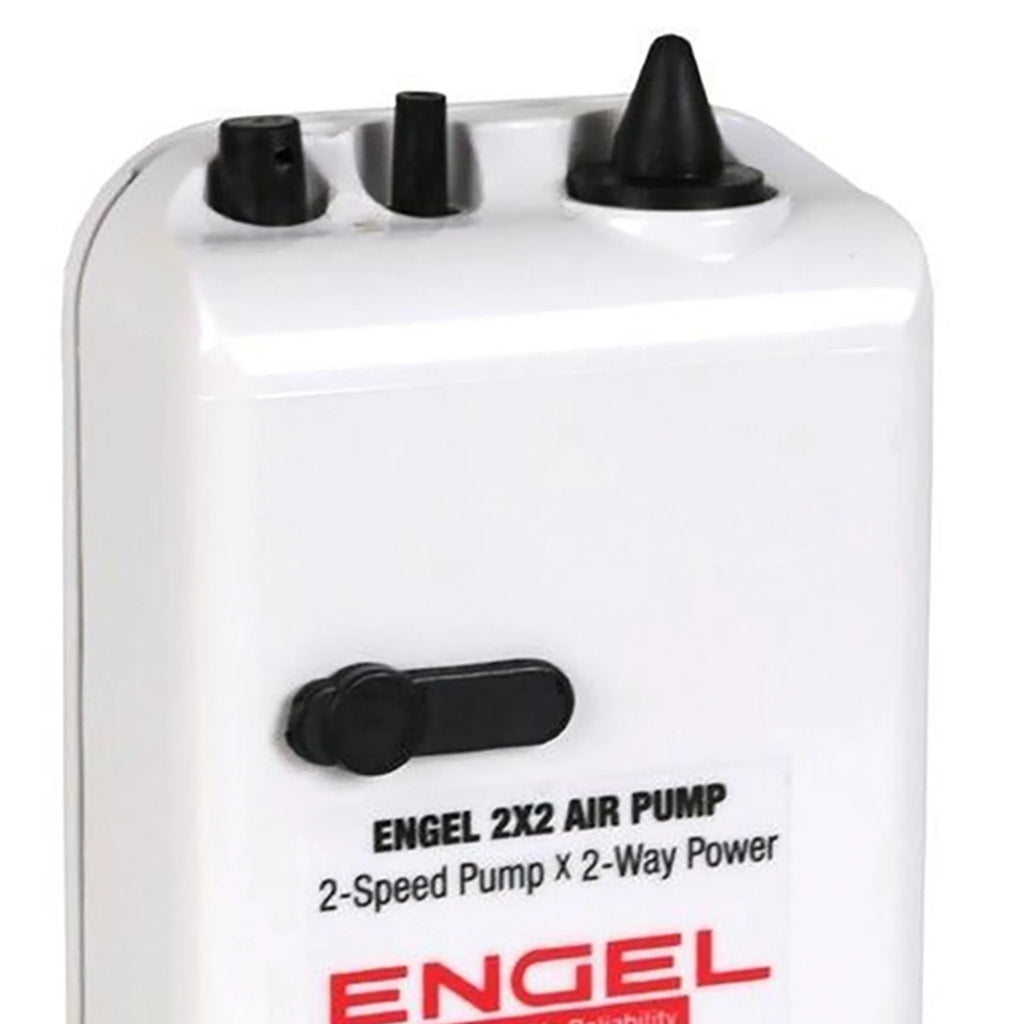 Portable Live Bait 2 Speed Aerator Pump with 12V Adapter B5151