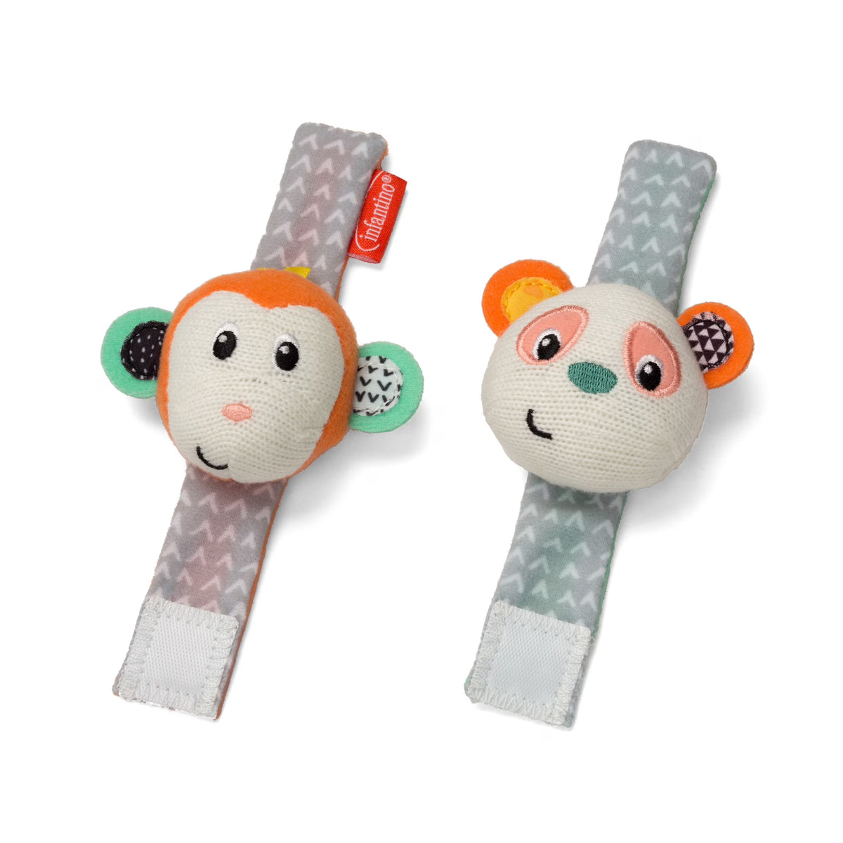 2-Count Baby Wrist Rattles O76580