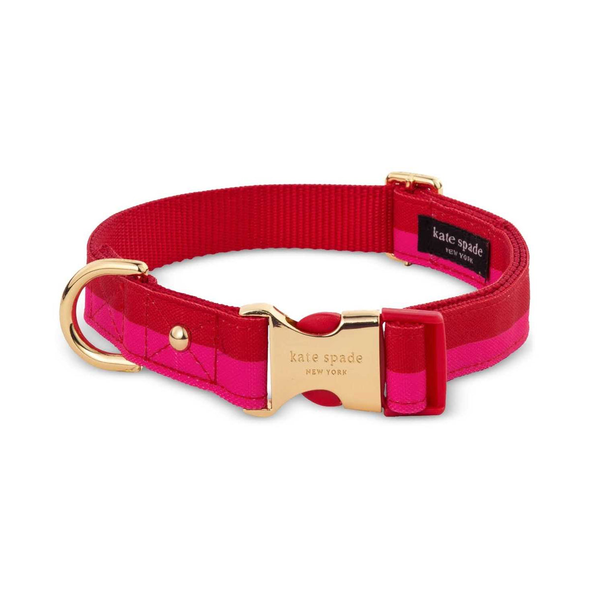 Red Pink Colorblock Dog Collar P767020
