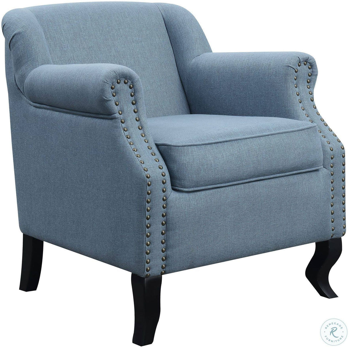 Light Blue Accent Chair T570936