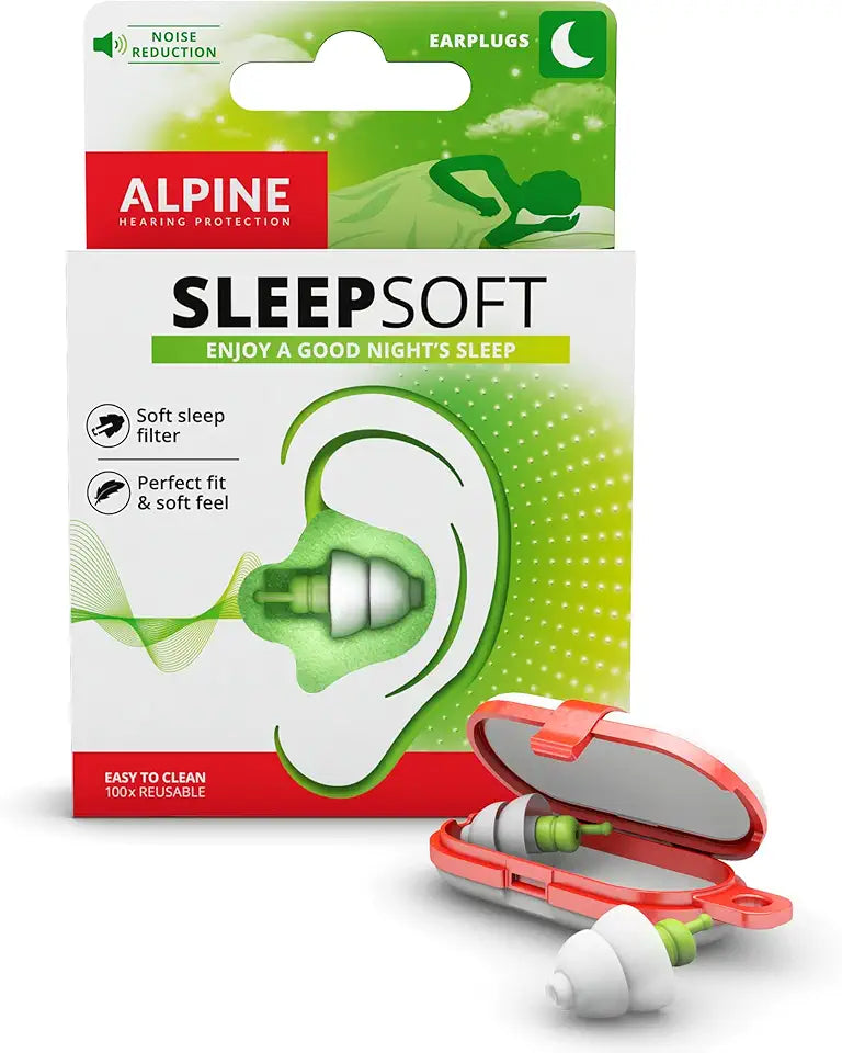 Reusable Hypoallergenic Sleeping Earplugs U244