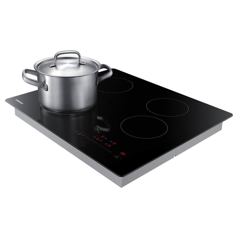 Built-In Electric Cooktop in Black with 4-Elements D60886