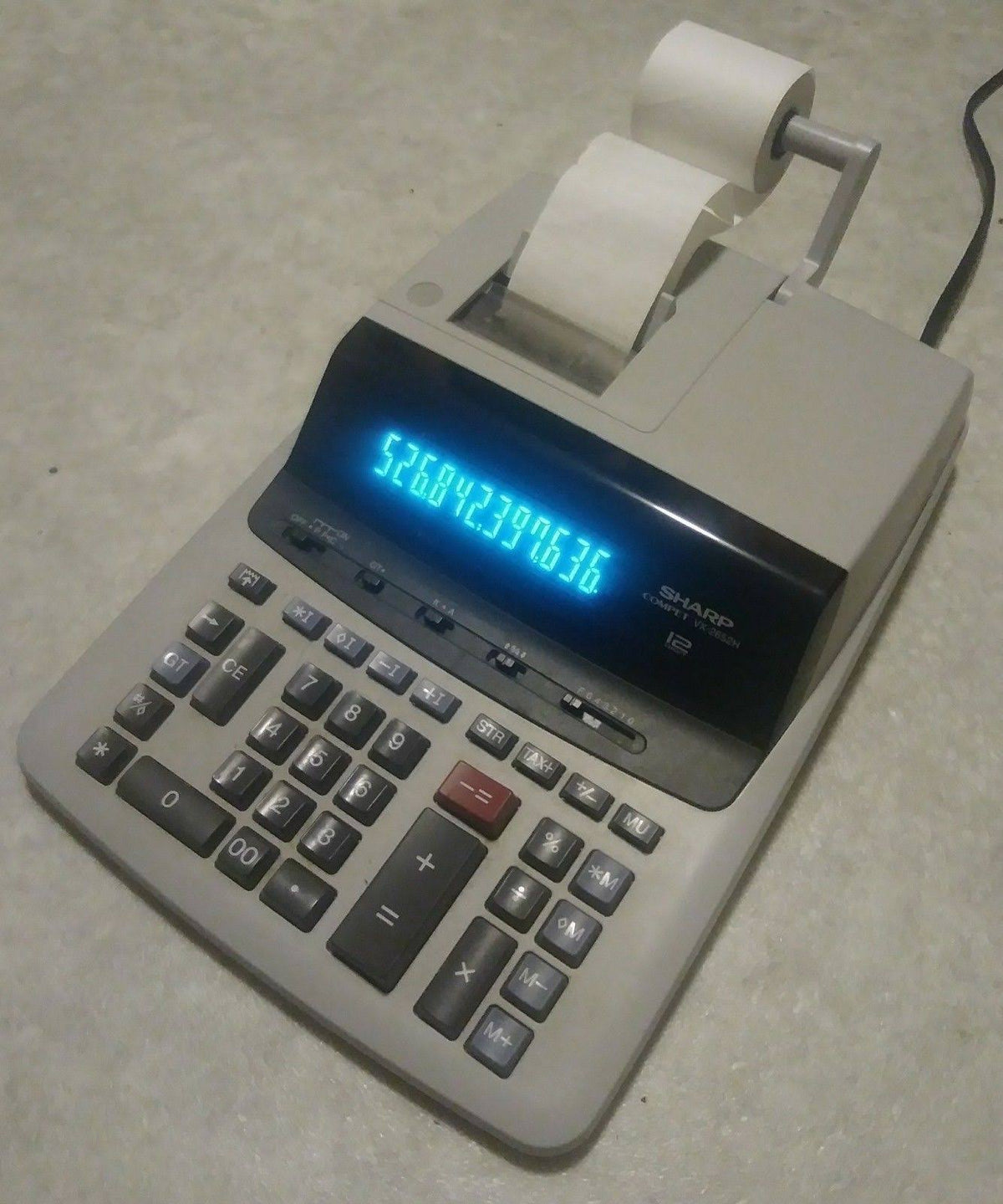 12-Digit Two-Color Printing Calculator J37024