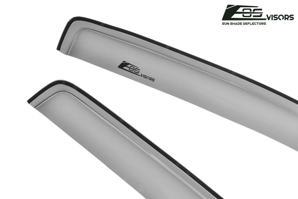 Smoke Tinted In-Channel Window Deflectors Rain Guards Z993