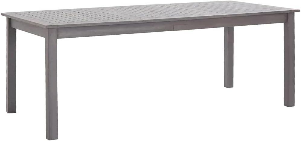 Solid Acacia Wood Garden Table 78.7 P6967