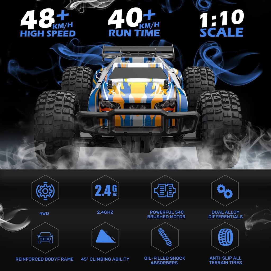 4WD OffRoad Monster Truck with LED Shell Lights, 2 Battery A746