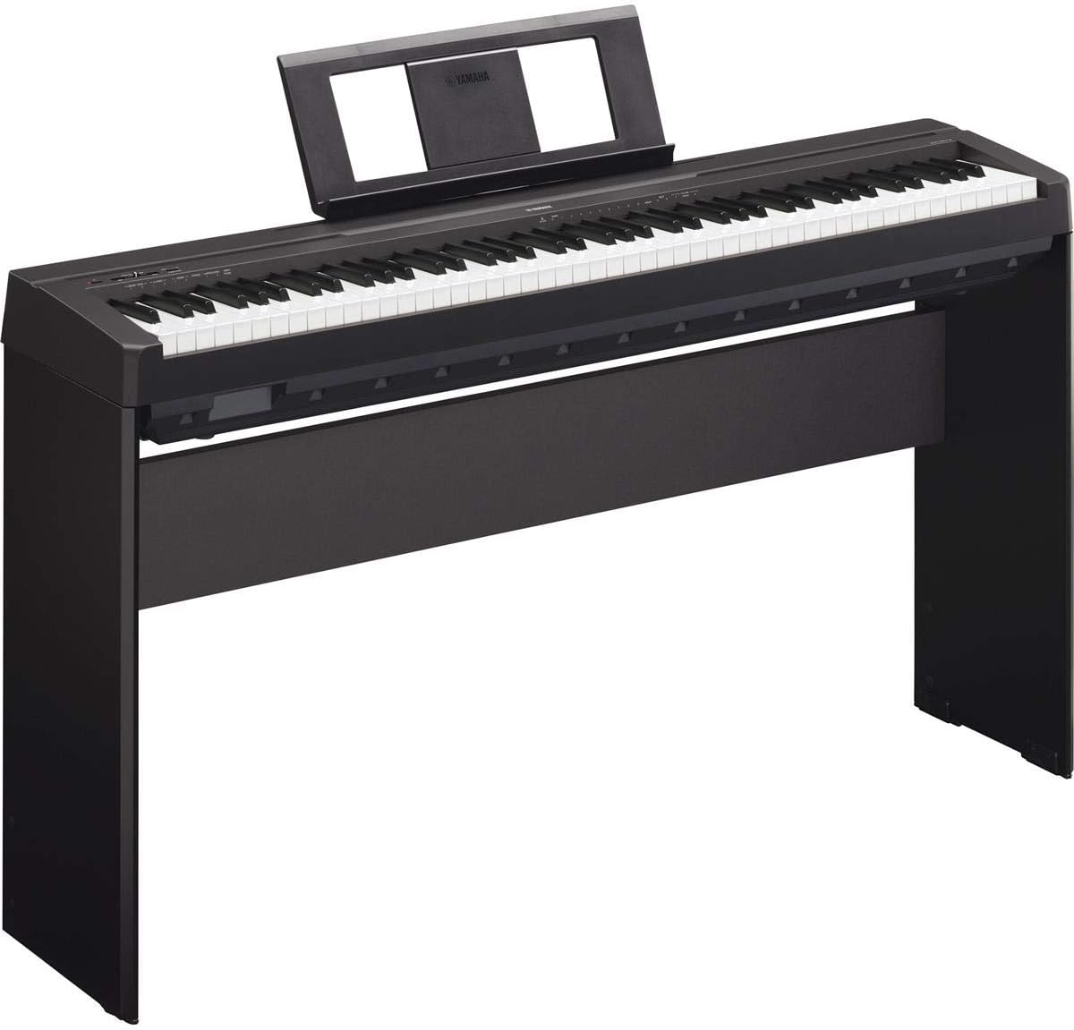 88-Key Portable Digital Piano with Keyboard Stand, Bench, Pedal, Headphones J602632