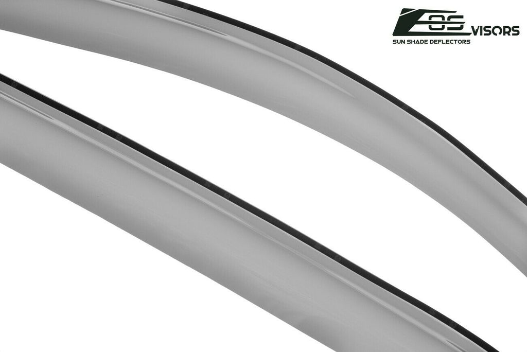 Smoke Tinted In-Channel Window Deflectors Rain Guards Z993