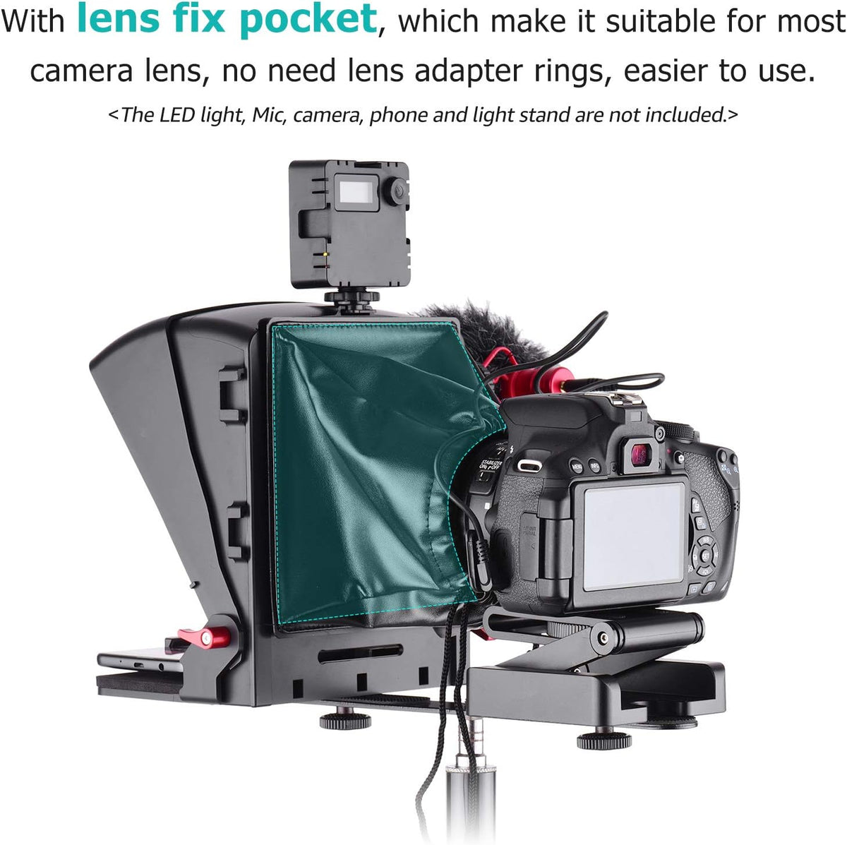 Portable Teleprompter with Remote Control U27468