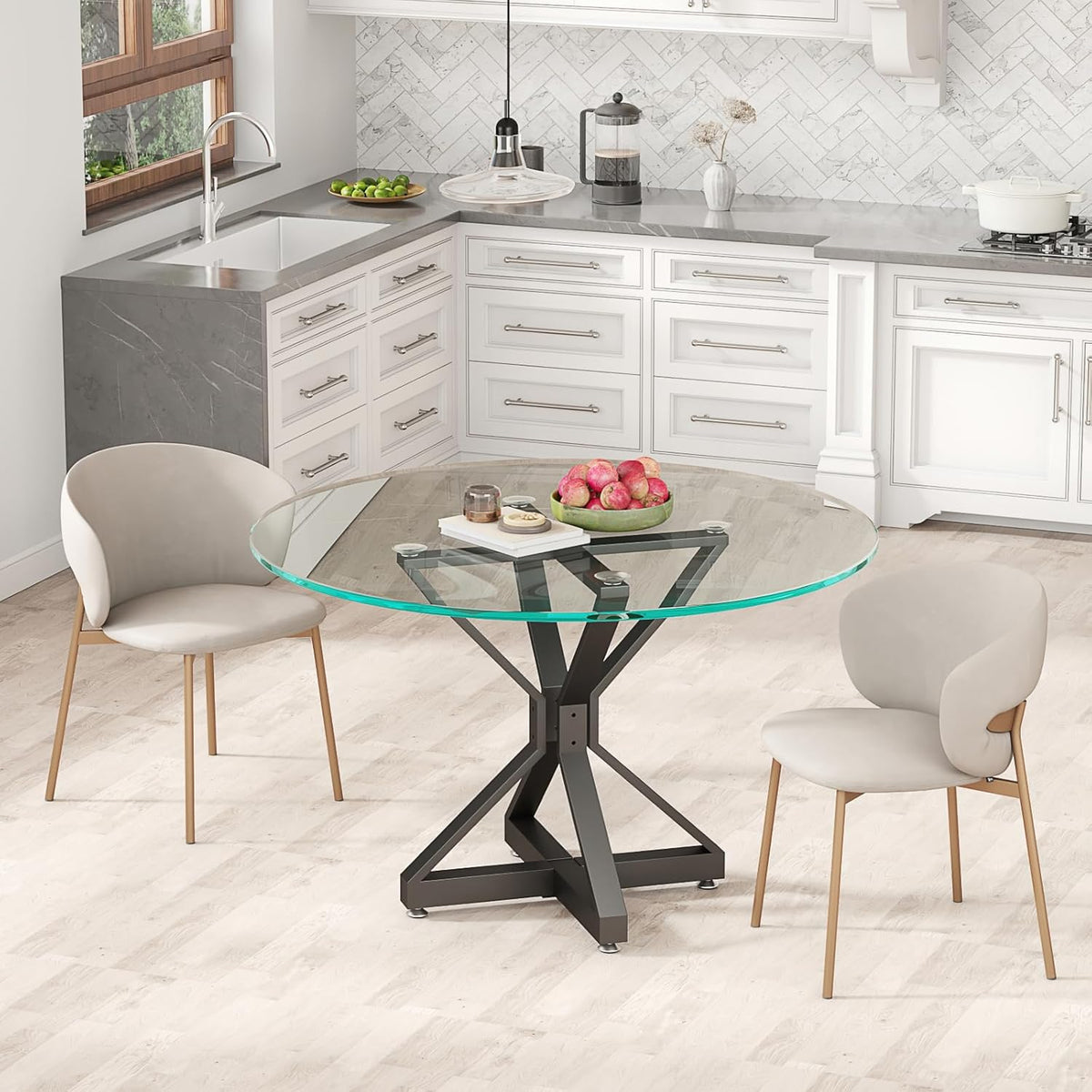 28" Metal Table Base with Suction Cups P4751