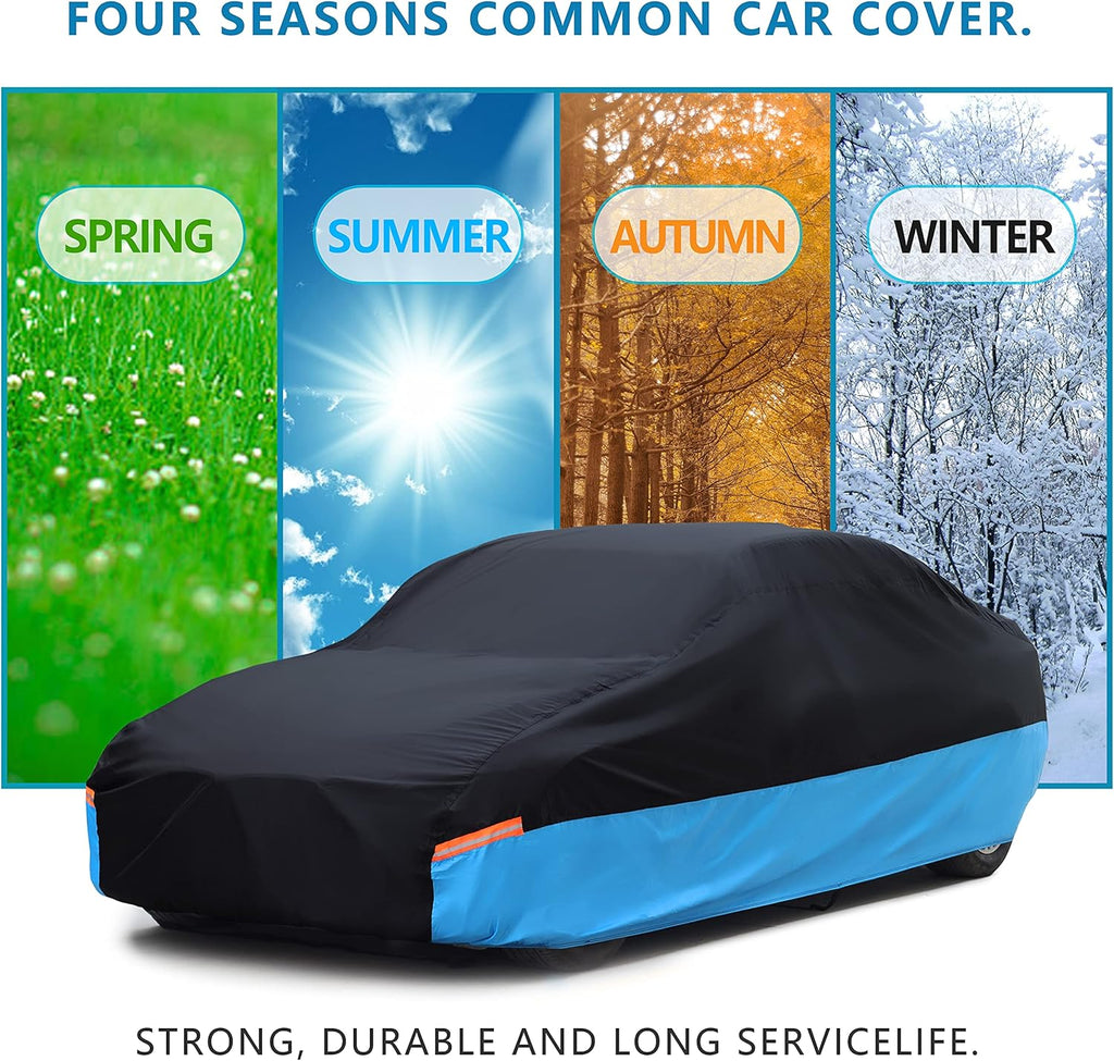 Waterproof All Weather Breathable UV Protection Car Cover N59837