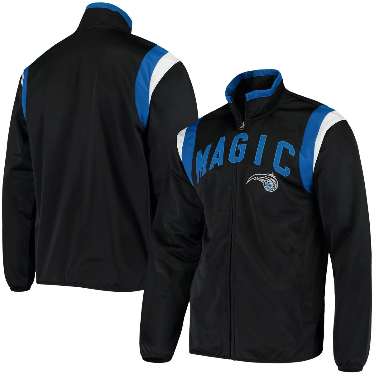 Black Full-Zip Track Jacket H252