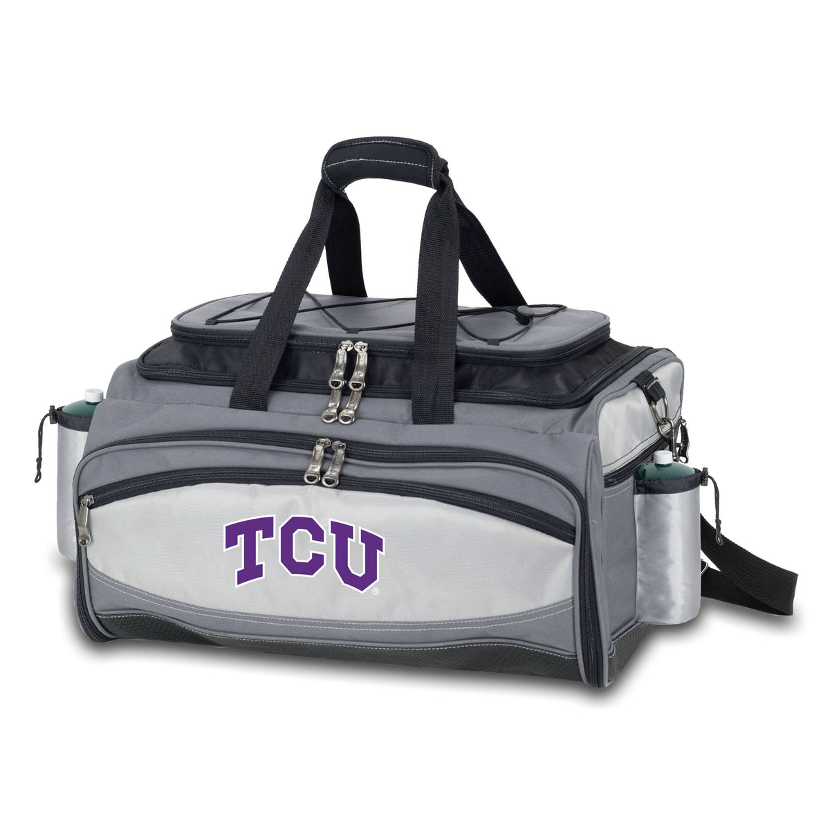 TCU Horned Frogs Cooler and Propane Gas Grill J8248