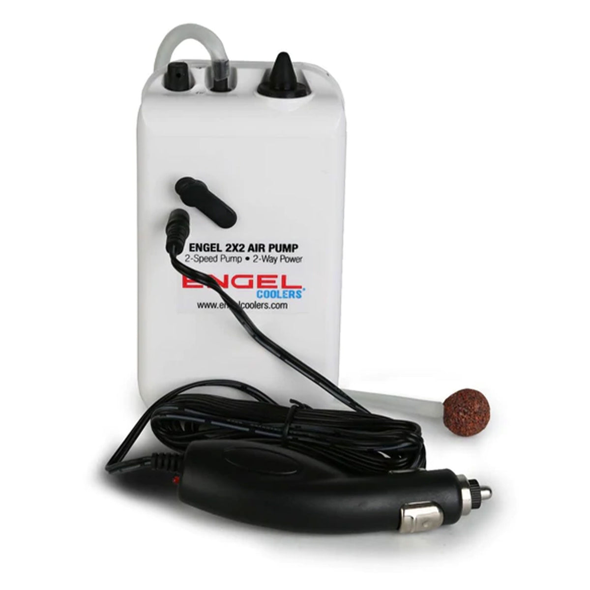 Portable Live Bait 2 Speed Aerator Pump with 12V Adapter B5151