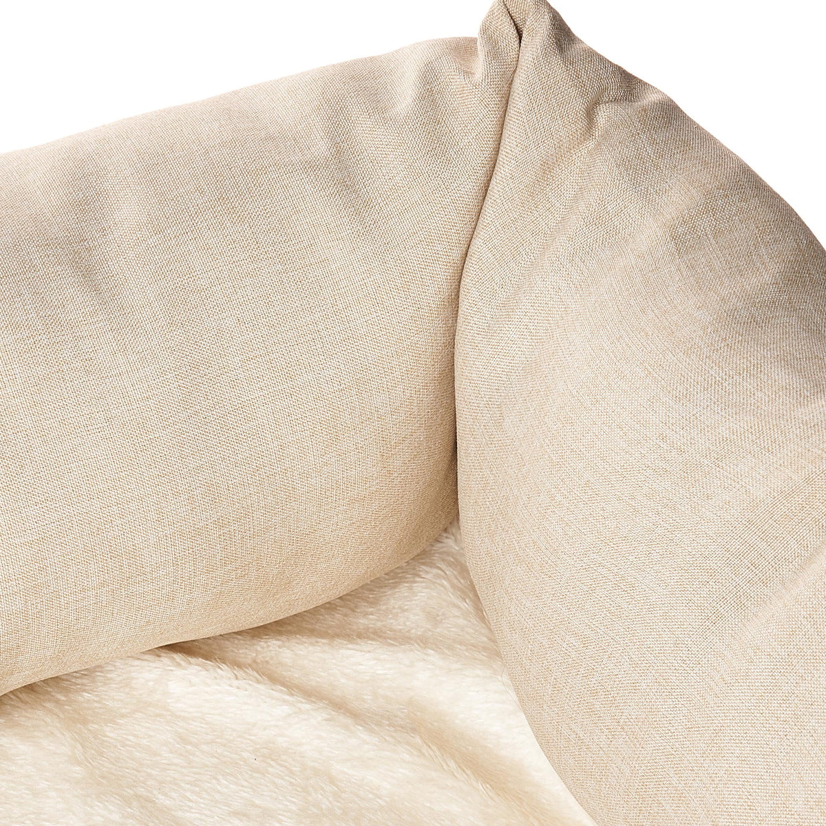 Beige Small Dog Bed N327851