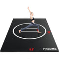 10' x 10' Black Wrestling Mat J95269