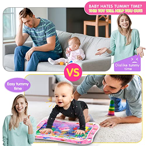 Inflatable Tummy Time Water Play Mat X156