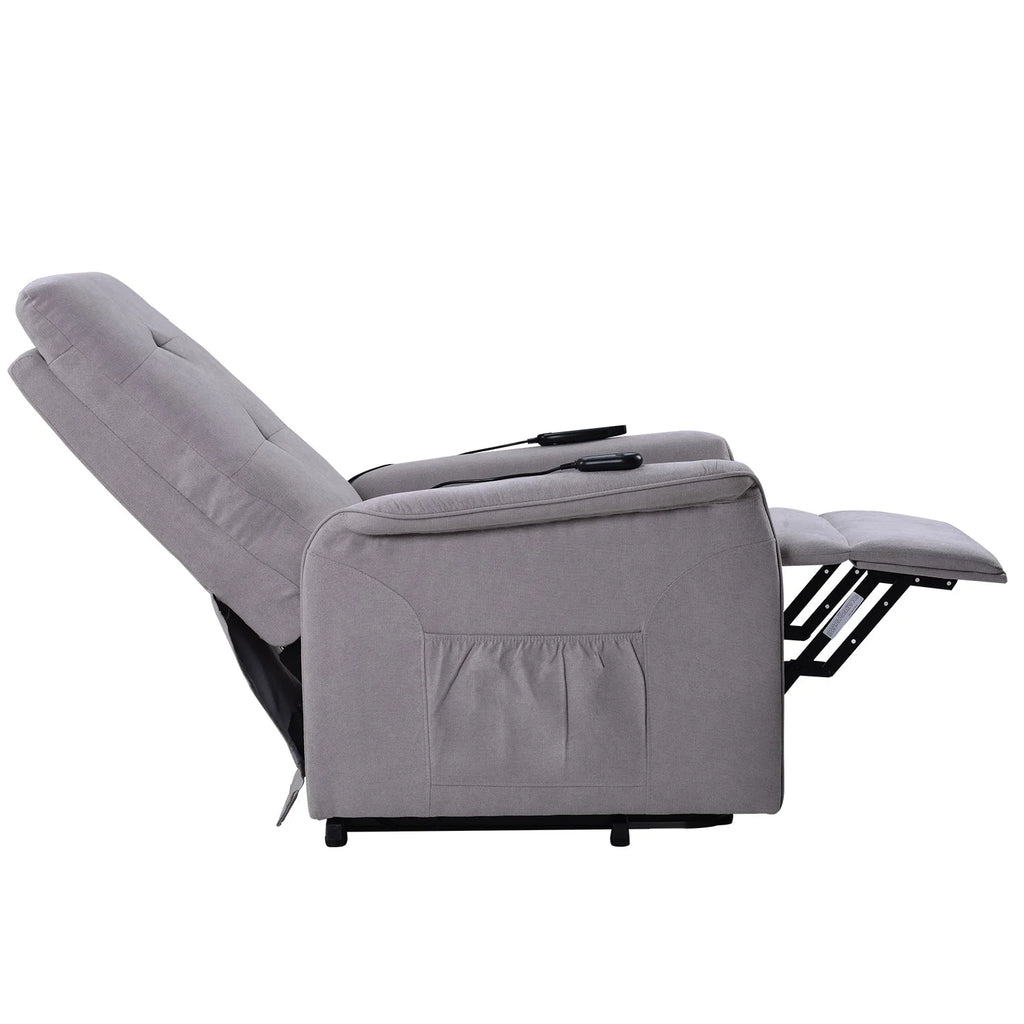 Power Lift Recliner Chair Light Gray C87010