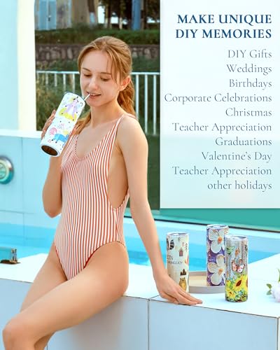 8 Pack 20 OZ Stainless Steel Insulated Sublimation Tumbler H413