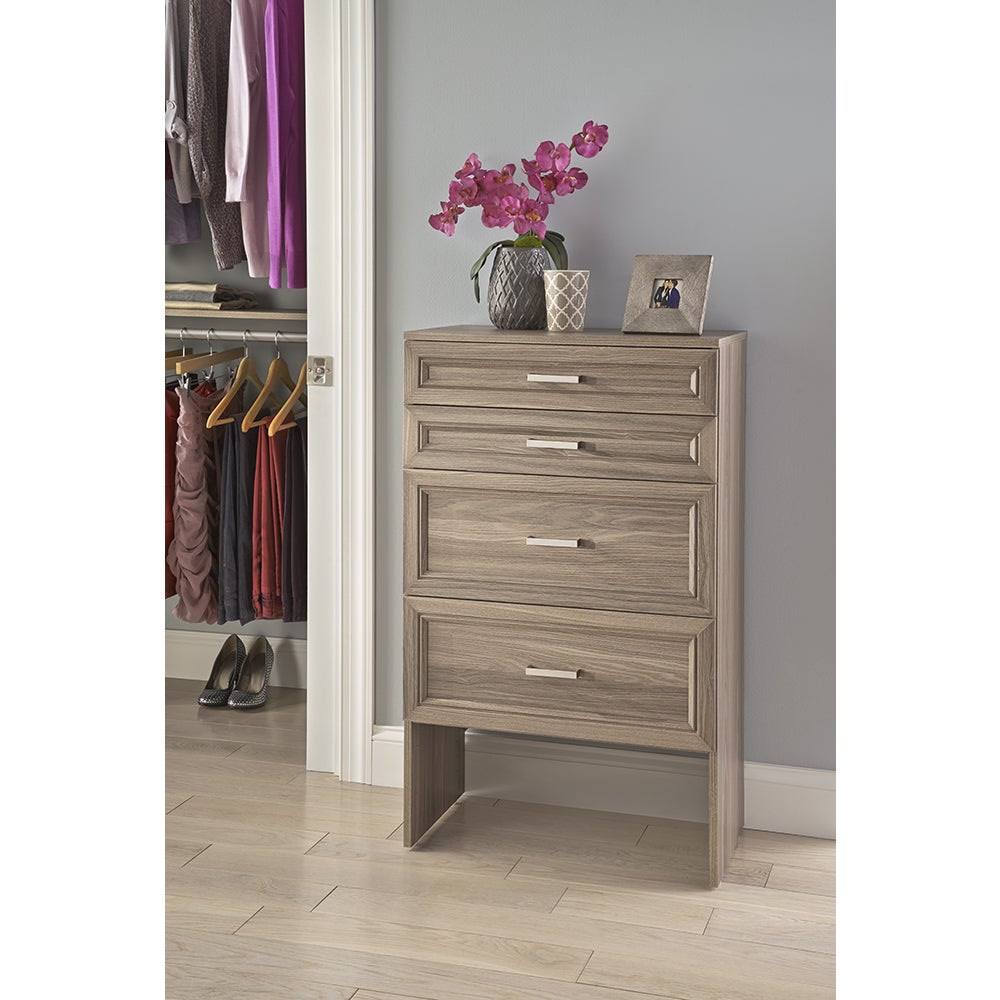 Graphite Grey Closet Tower Base Unit Q1114