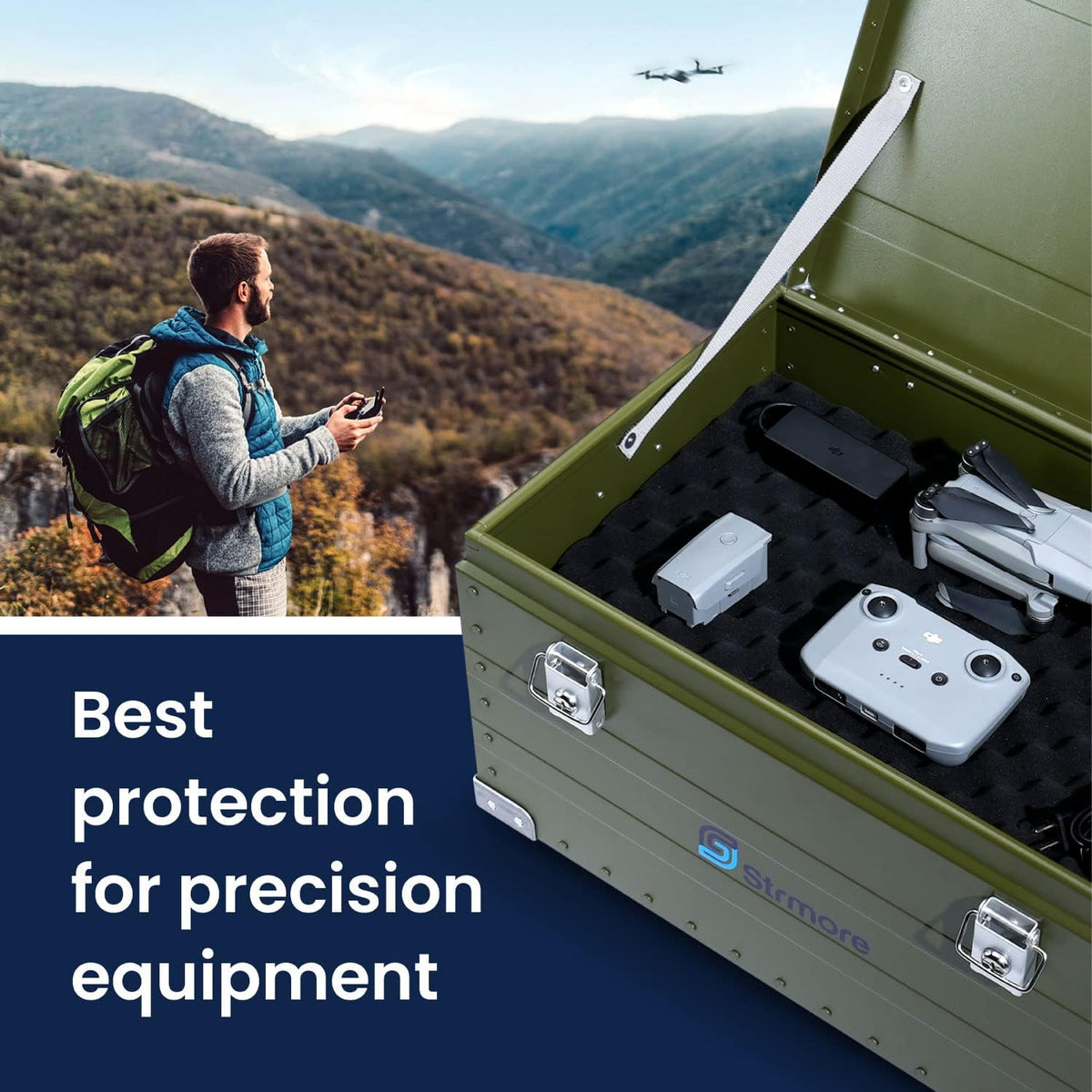 Aluminum Hard Protective Carrying Case C415453