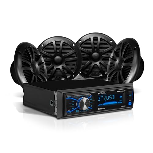 Bluetooth Car Stereo Receiver with USB Port and Detachable Front Panel B100194
