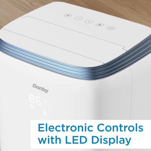 12,500 BTU Portable AC in White O957464