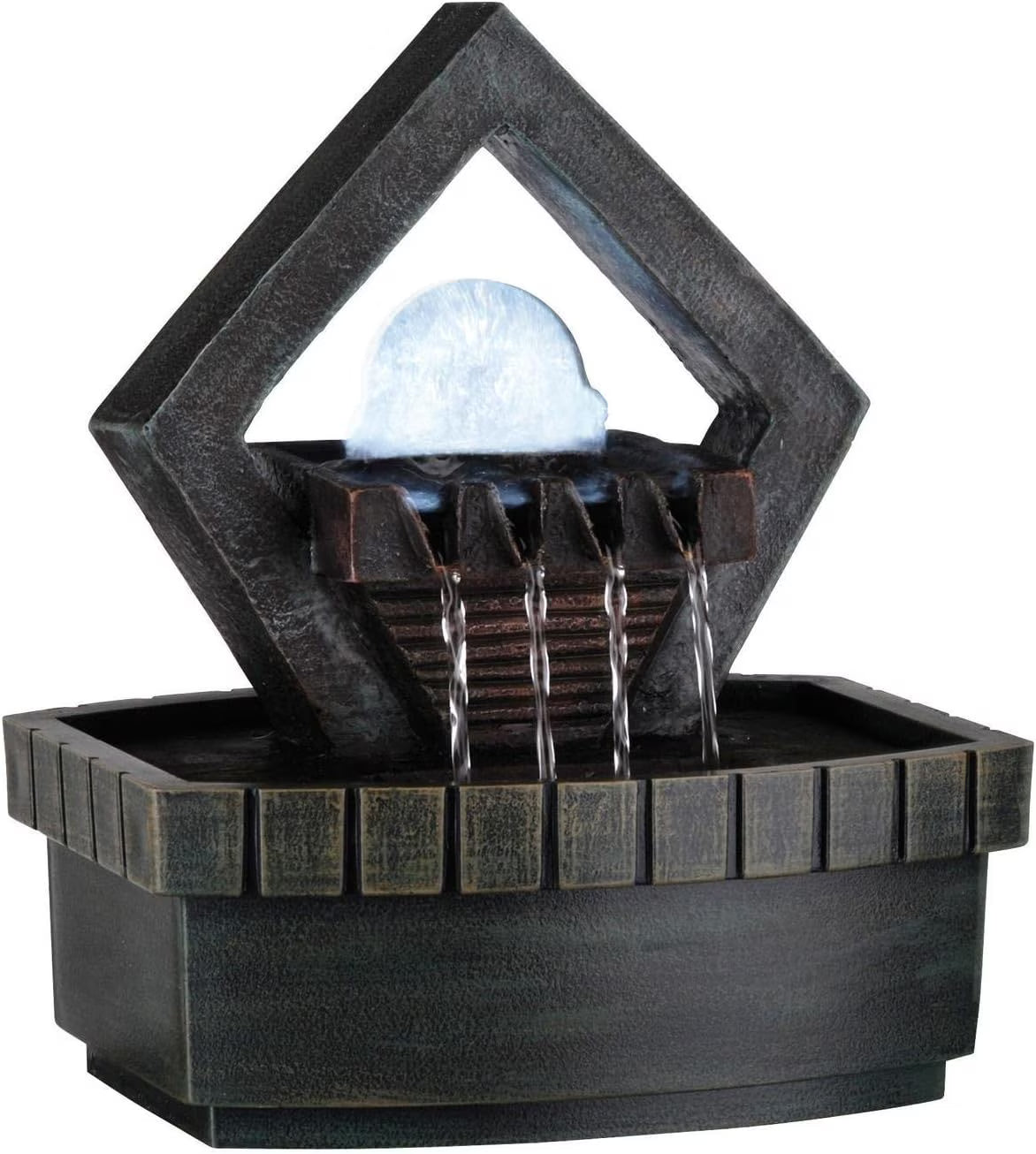 Black Fountain With 1 Light C6538