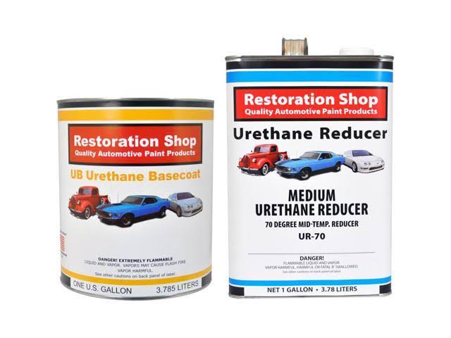 Red Gallon Urethane Basecoat Clearcoat Car Paint Kit L1213