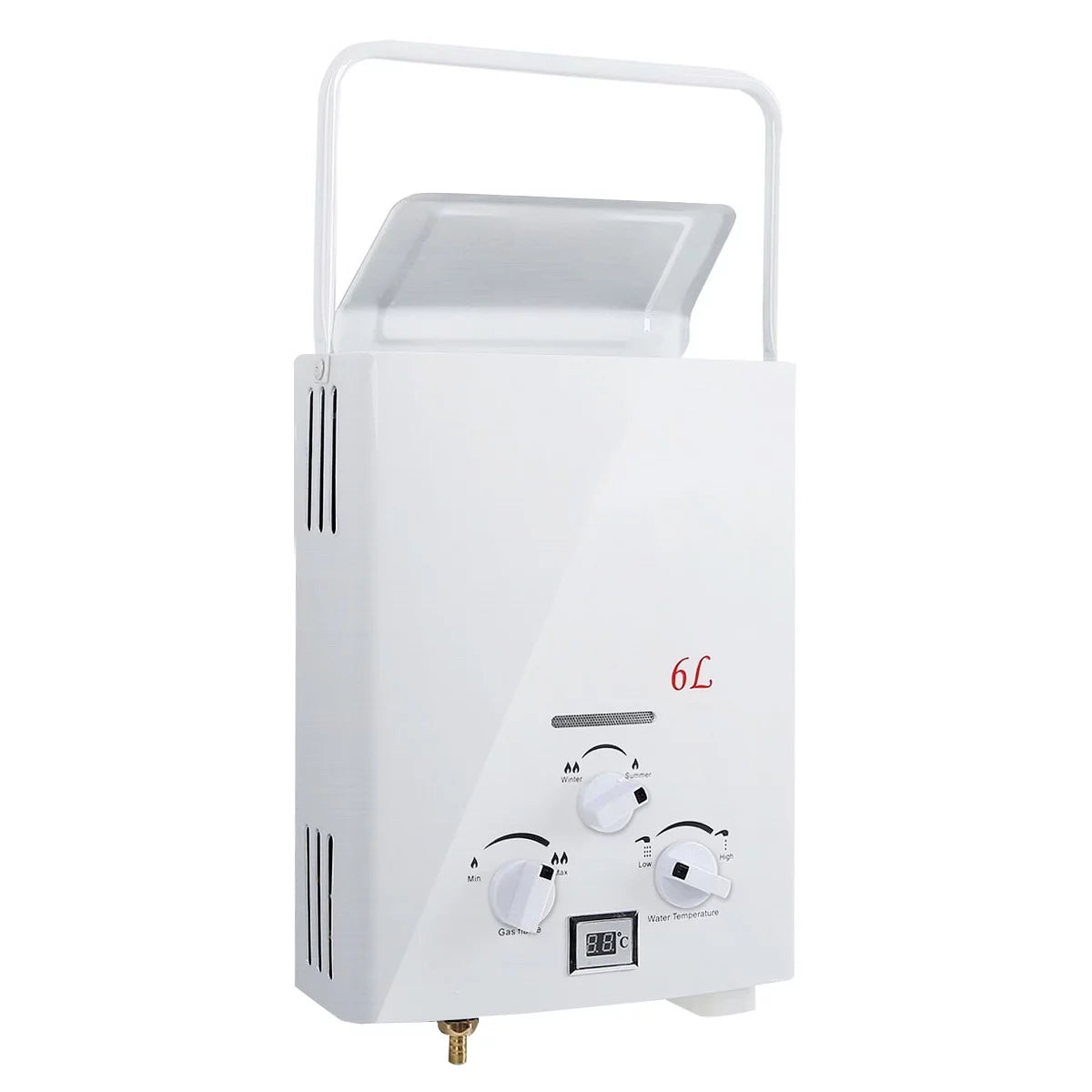 1.6 GPM 6L Portable Tankless LPG Water Heater R312163
