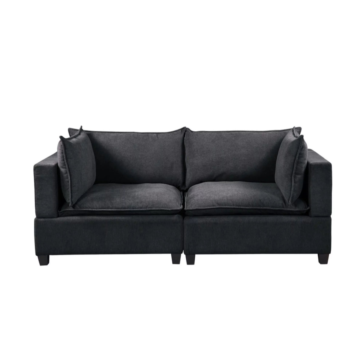 Dark Gray Loveseat F535728