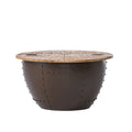 Handcrafted Mango Wood and Iron Accent Table Y550821