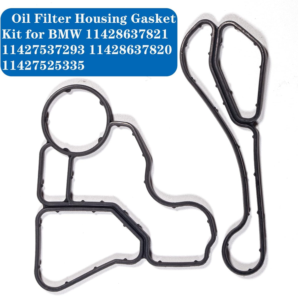 Valve Cover Gasket Camshaft Adjuster Eccentric Shaft Actuator Seal Oil Filter Housing Gasket 3.0L and Gasket Maker 3oz R3957