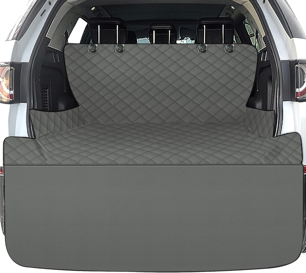 SUV Cargo Liner Waterproof Heavyduty Scratchproof Dog Pet Cargo Cover Liner with Bumper Flap Protection K591298