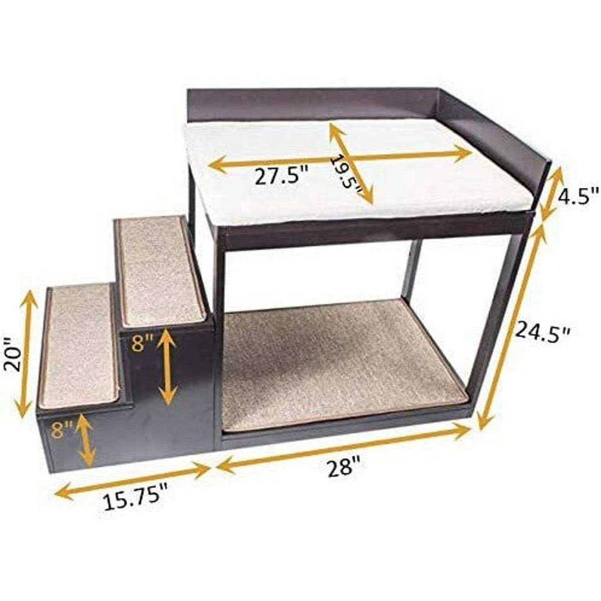 Multi-Level Bed & Step System for Dogs Cats X4768
