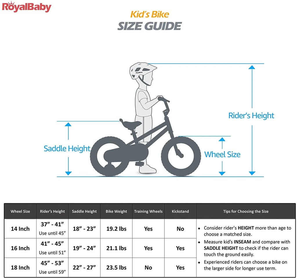 16 In. Kids Bike with Disc Brake and Training Wheel B620