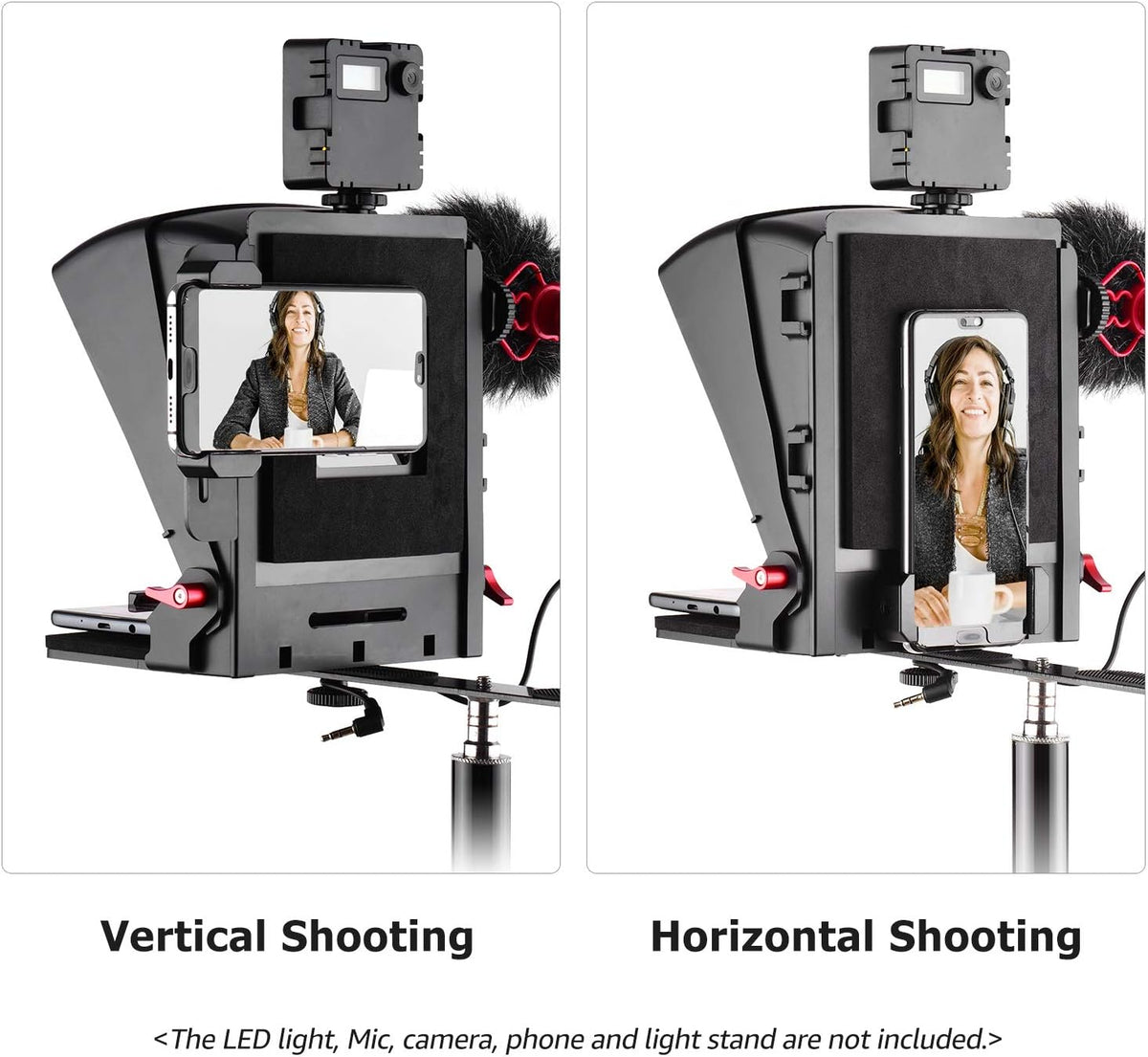 Portable Teleprompter with Remote Control U27468