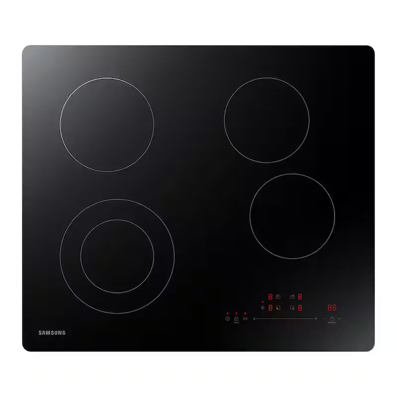 Built-In Electric Cooktop in Black with 4-Elements D60886