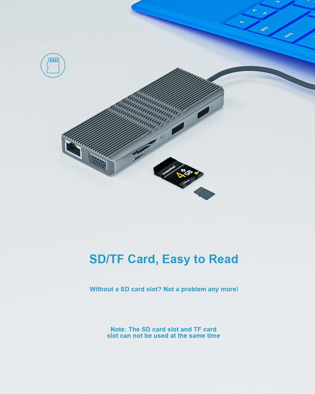 11 in 2 USB C Docking Station with HDMI VGA PD3.0 RJ45 USB2.0 USB3.0 Pack of 2 Z42541