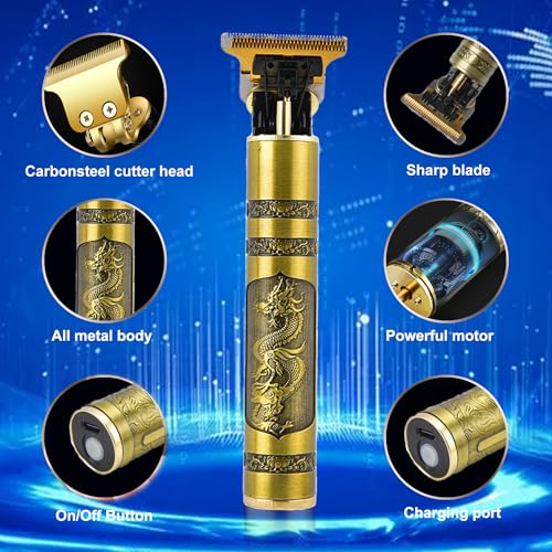 Cordless Electric Hair Clippers with Guide Combs V69087